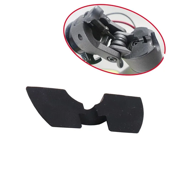 3 PCS Shock Absorption Shockproof Standing Handle Rubber Damper for Xiaomi Mijia M365 Electric Scooter(Blue)
