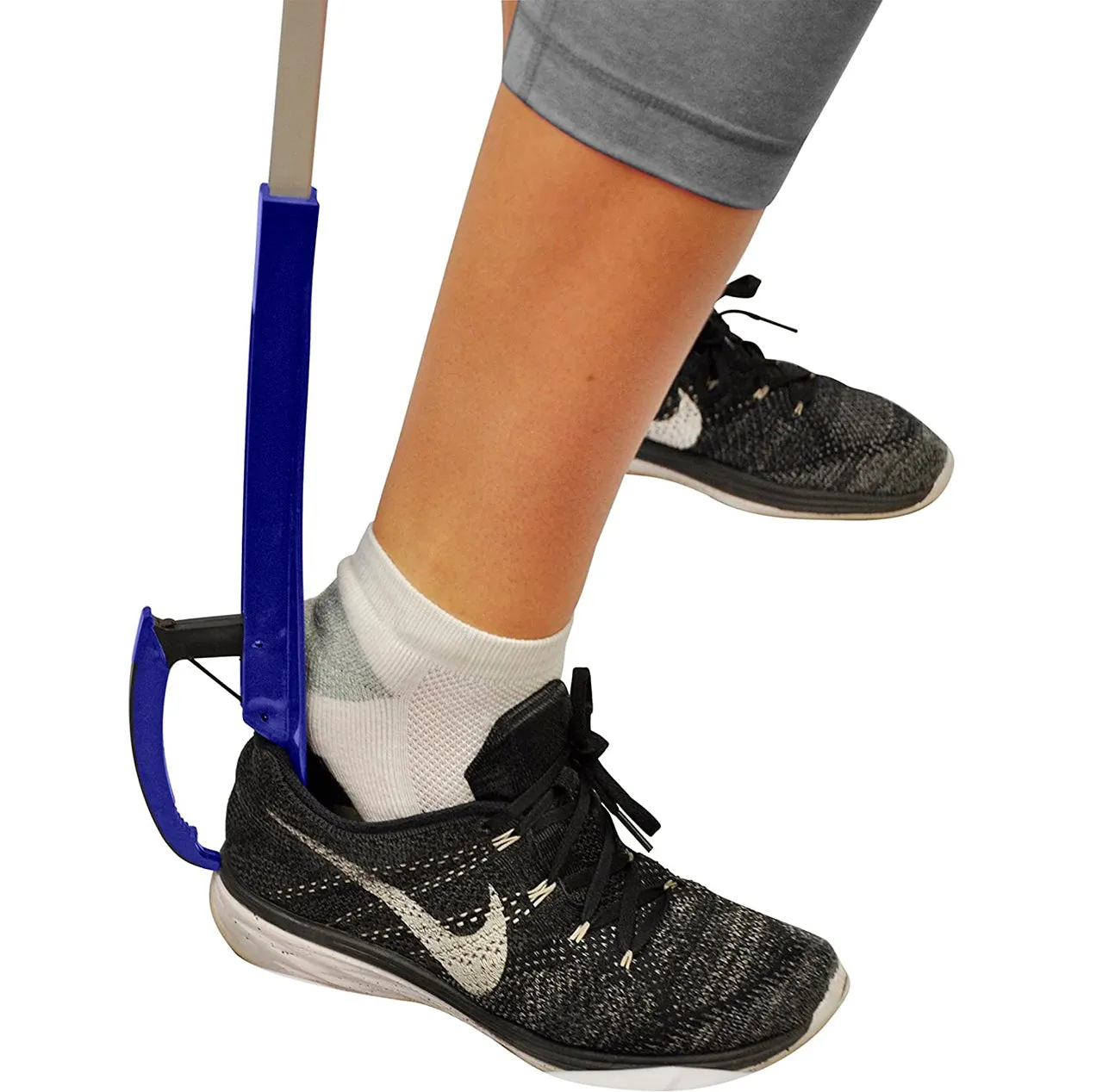 32" Shoe horn Long Handle Shoe Gripper and Reacher