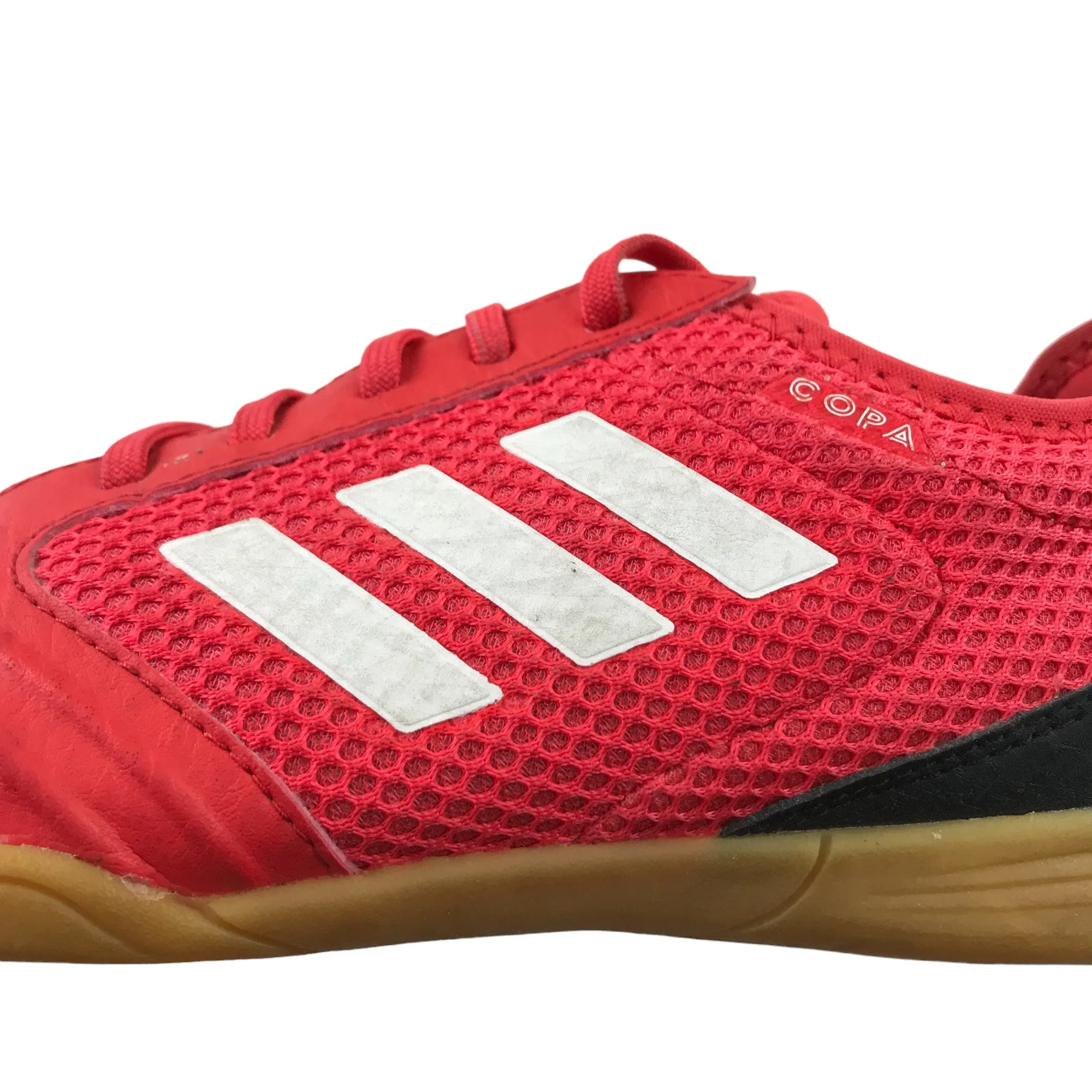 Adidas Copa Football Boots Shoe Size 5 Red Indoors Mesh Design
