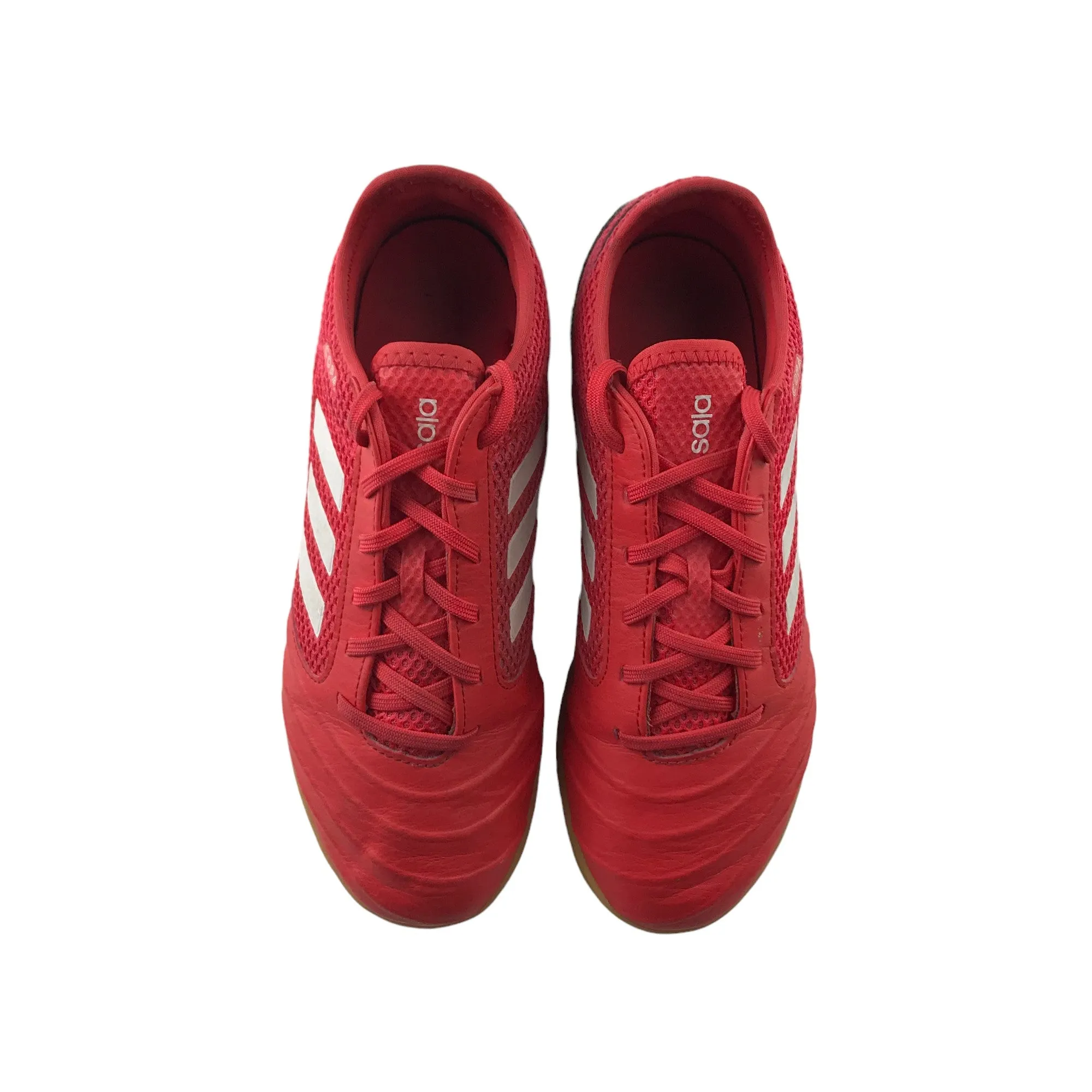 Adidas Copa Football Boots Shoe Size 5 Red Indoors Mesh Design