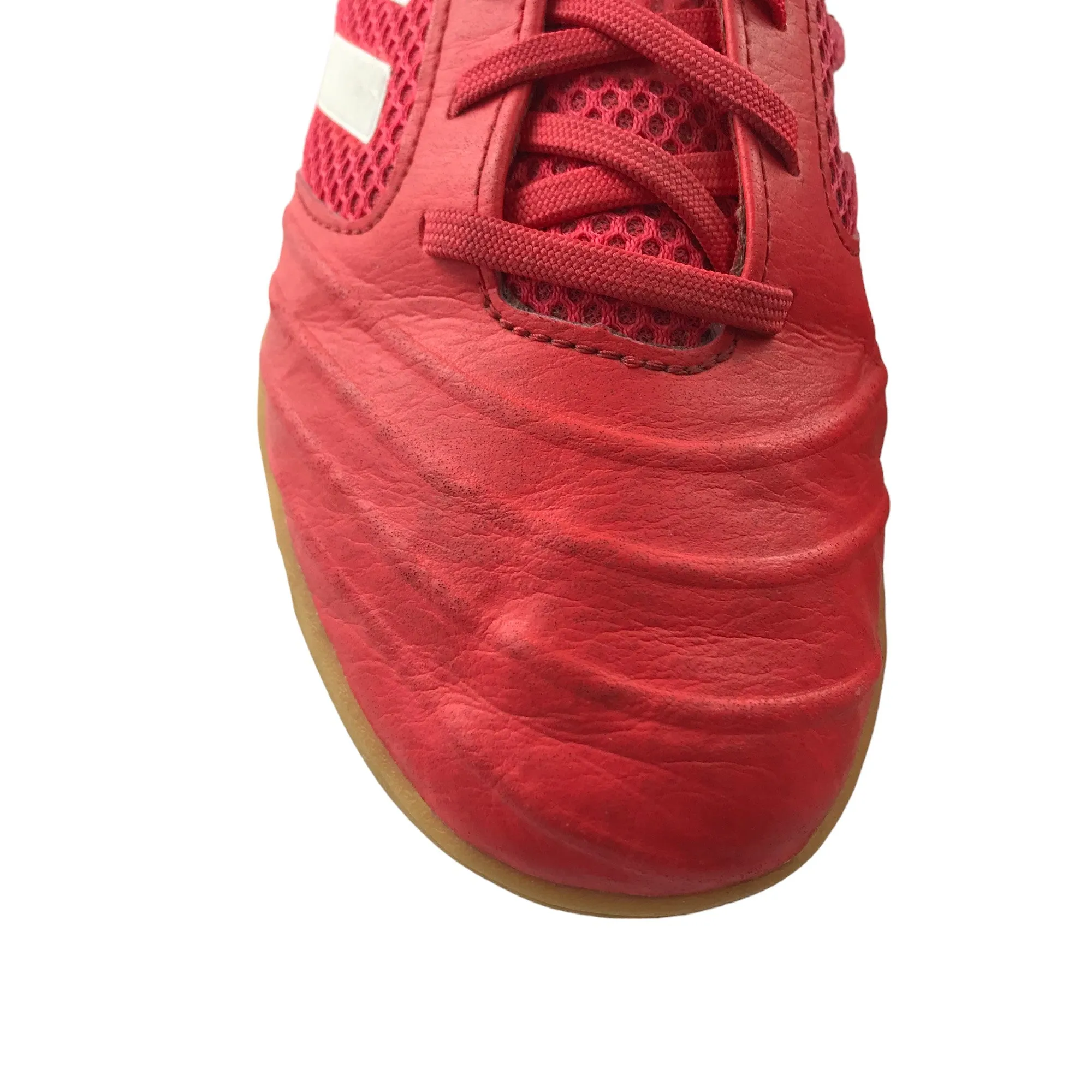 Adidas Copa Football Boots Shoe Size 5 Red Indoors Mesh Design