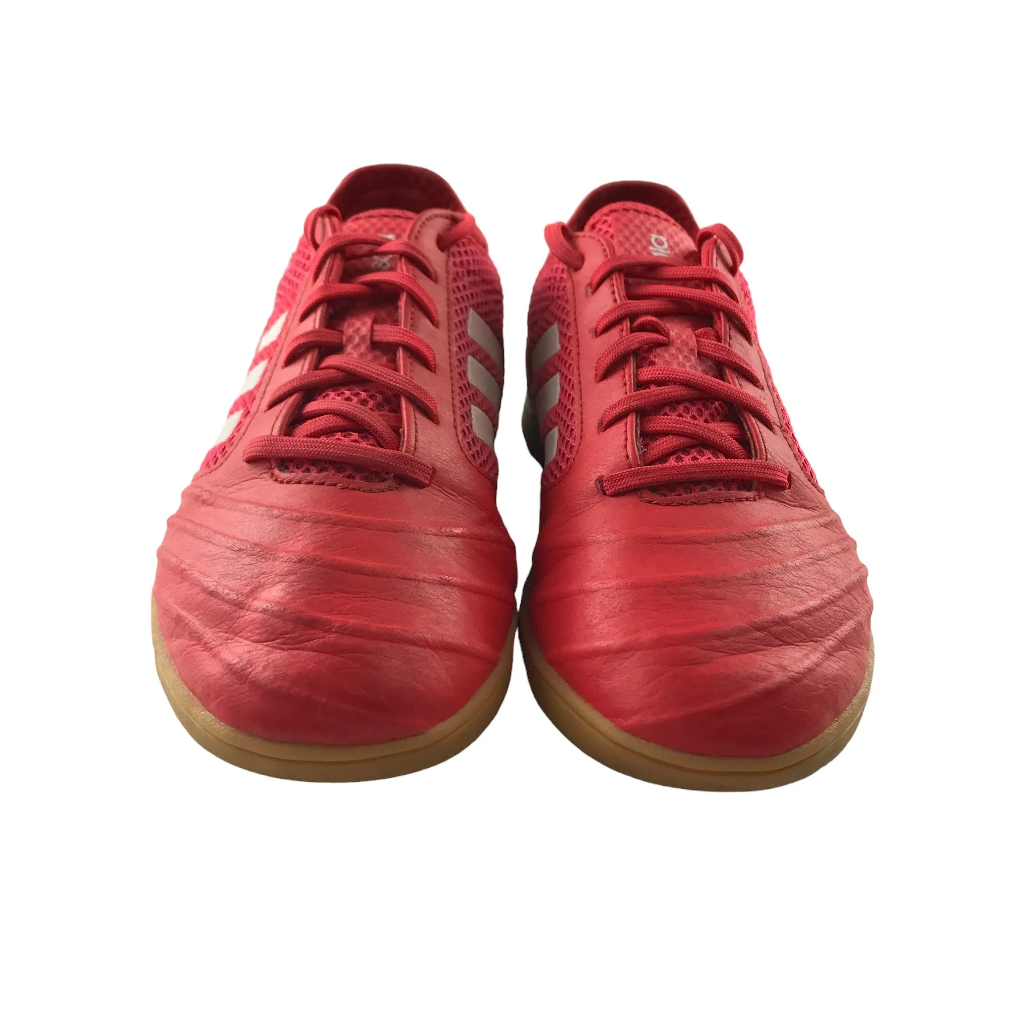 Adidas Copa Football Boots Shoe Size 5 Red Indoors Mesh Design