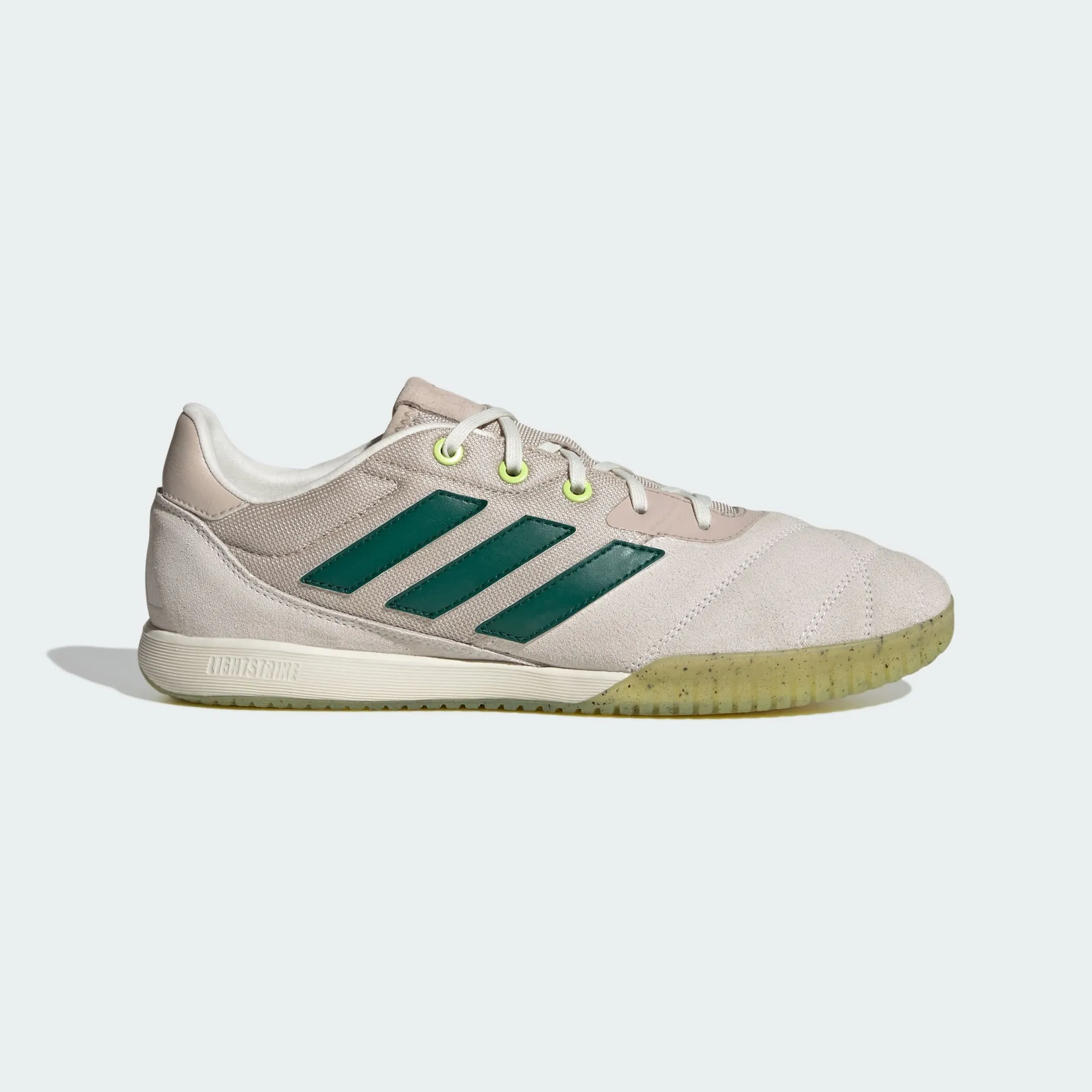 adidas COPA GLORO Indoor Soccer Shoes | Off White-Collegiate Green | Men's