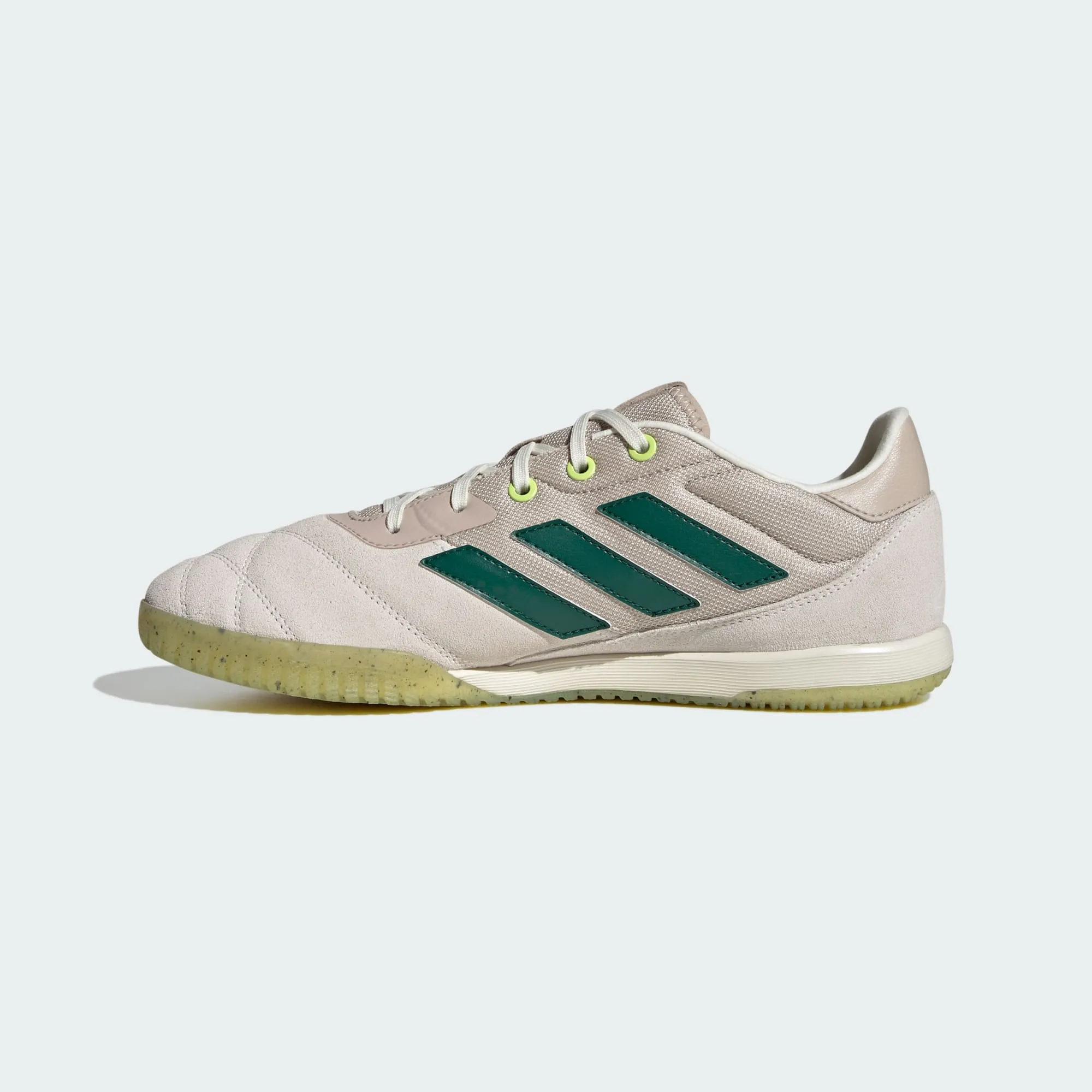 adidas COPA GLORO Indoor Soccer Shoes | Off White-Collegiate Green | Men's