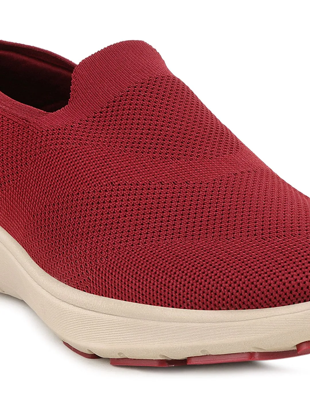 ALLEN Red Men's Walking Shoes