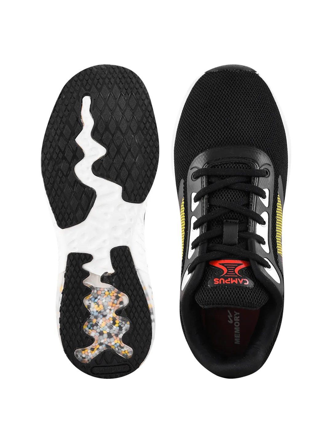 ALLY-CH Black Child Running Shoes