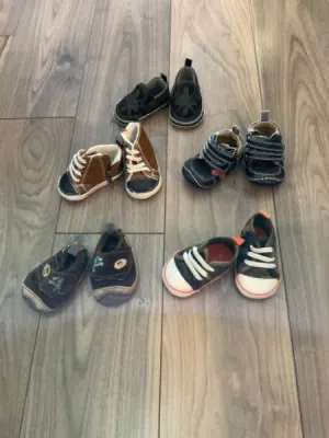 Baby Boy Shoes Bundle 5x Pair Size 1, Shoes 1 (Baby: 0-12 mth)