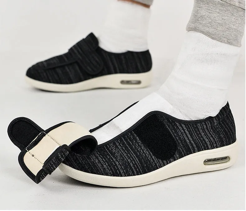 Cilool Plus Size Wide Diabetic Shoes For Swollen Feet Width Shoes-NW036N