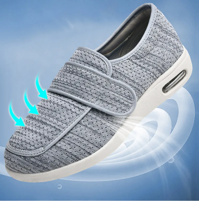 Cilool Plus Size Wide Diabetic Shoes For Swollen Feet Width Shoes-NW036N