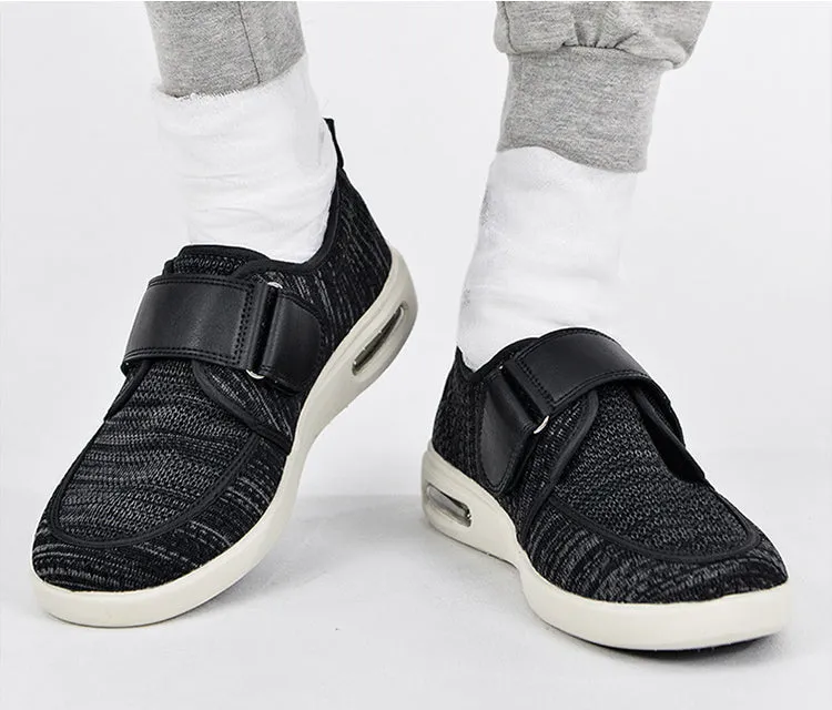 Cilool Plus Size Wide Diabetic Shoes For Swollen Feet Width Shoes-NW037