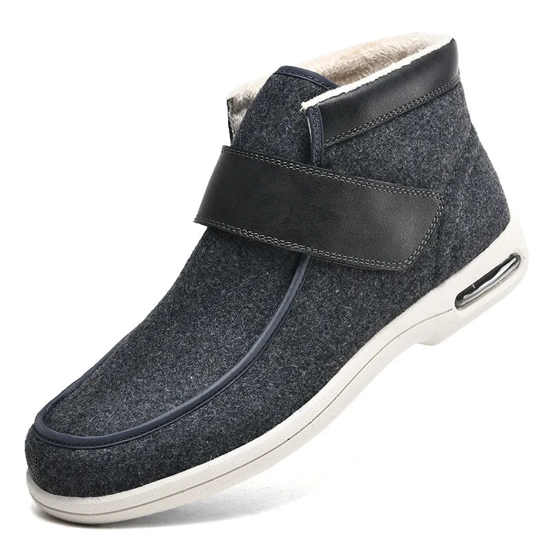 Cilool Plus Size Wide Diabetic Shoes For Swollen Feet Width Shoes-NW042
