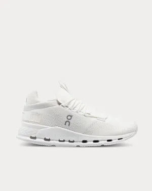 Cloudnova Undyed-White / White Running Shoes