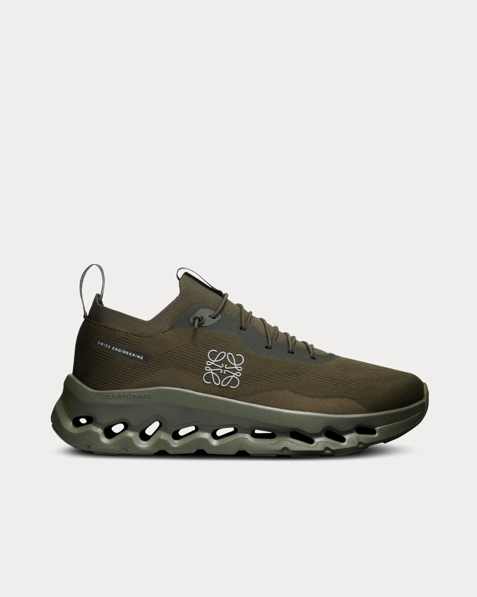Cloudtilt Khaki Green Running Shoes