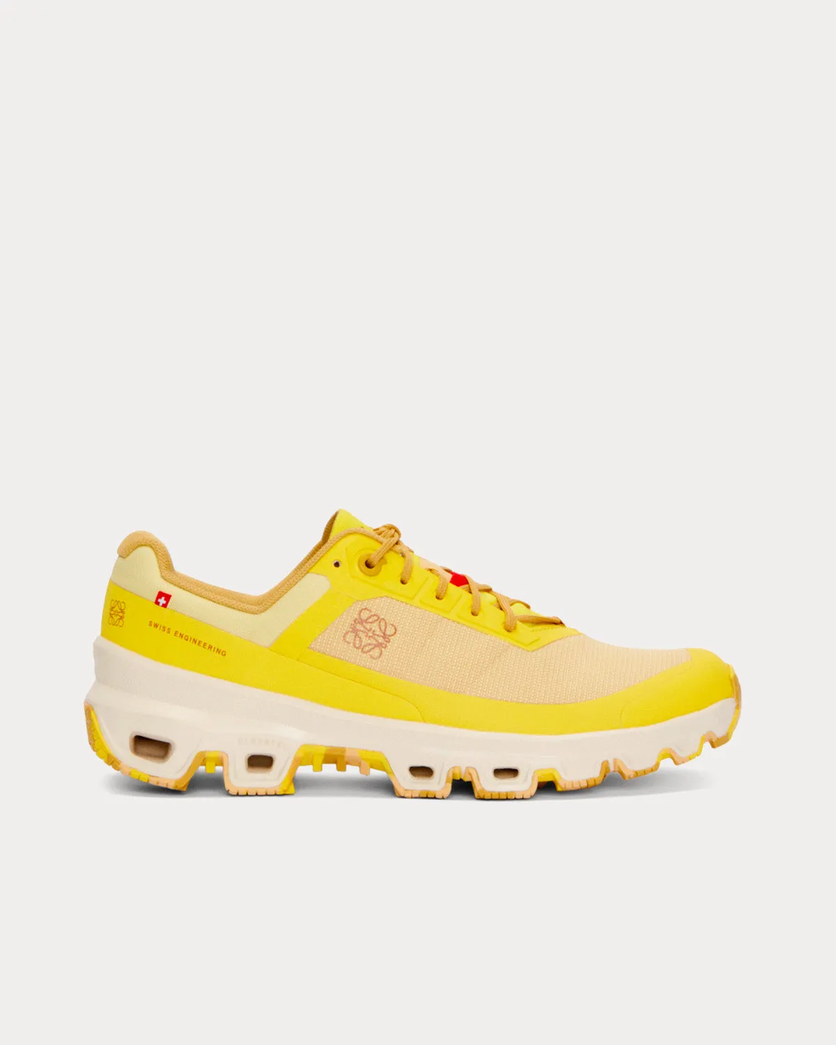 Cloudventure Nylon Pale Yellow Running Shoes