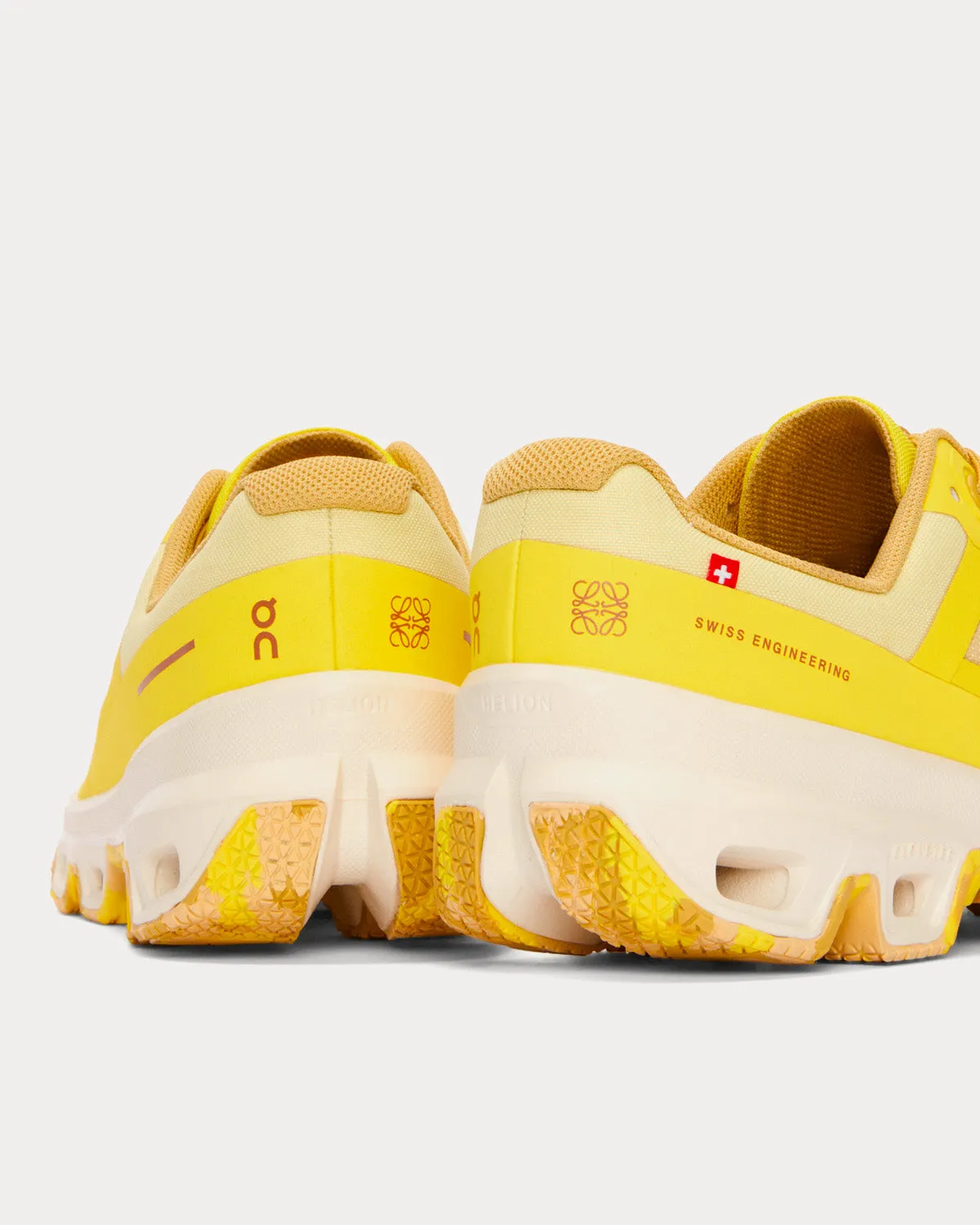 Cloudventure Nylon Pale Yellow Running Shoes