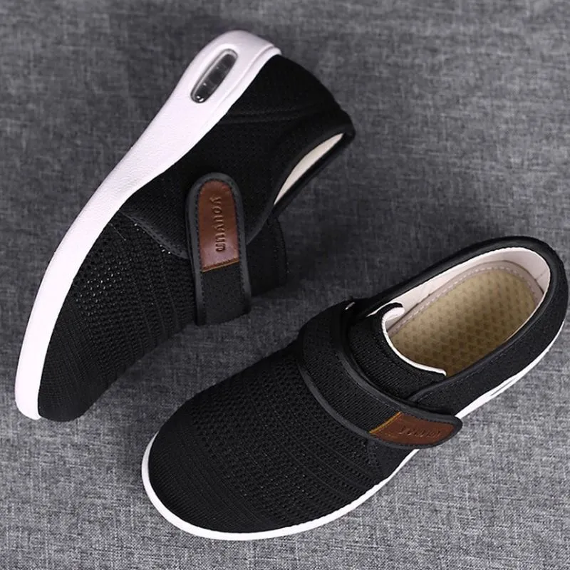 Comelyy Plus Size Wide Diabetic Shoes For Swollen Feet Width Shoes-NW007: Perfect Fit for Wide Feet