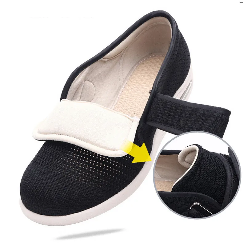 Comelyy Plus Size Wide Diabetic Shoes For Swollen Feet Width Shoes-NW007: Perfect Fit for Wide Feet