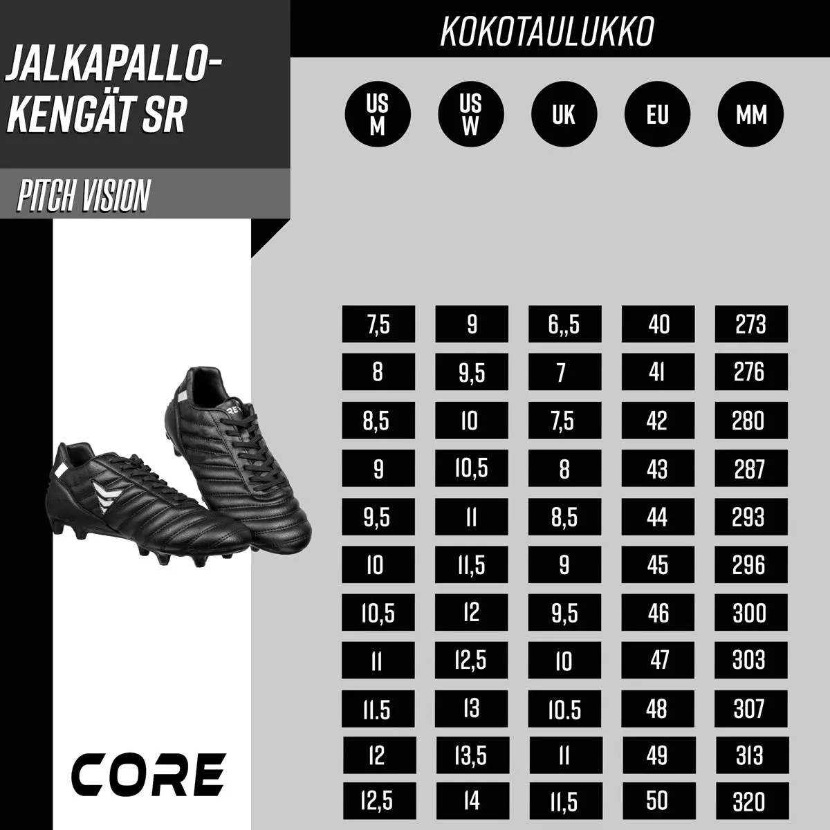 Core Football Boots SR Pitch Vision