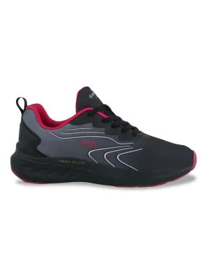 DAZZLER Black Women's Sports Shoes