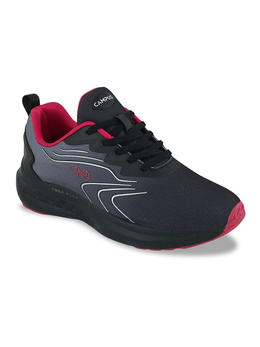 DAZZLER Black Women's Sports Shoes