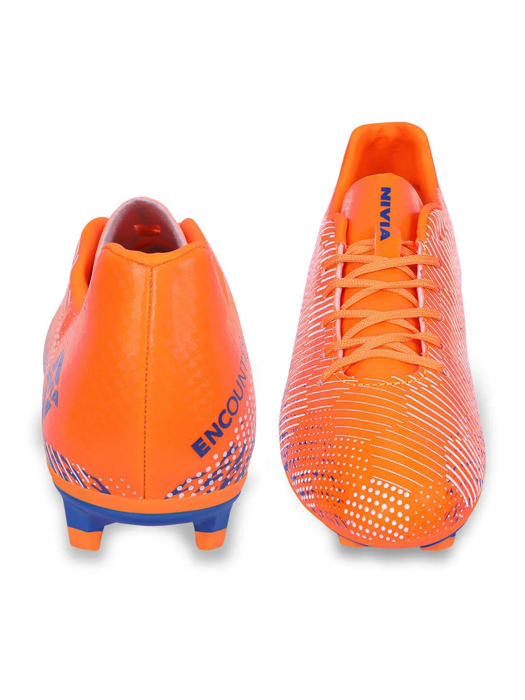 Encounter 9.0 F.B Stud Football Shoes For Men Orange