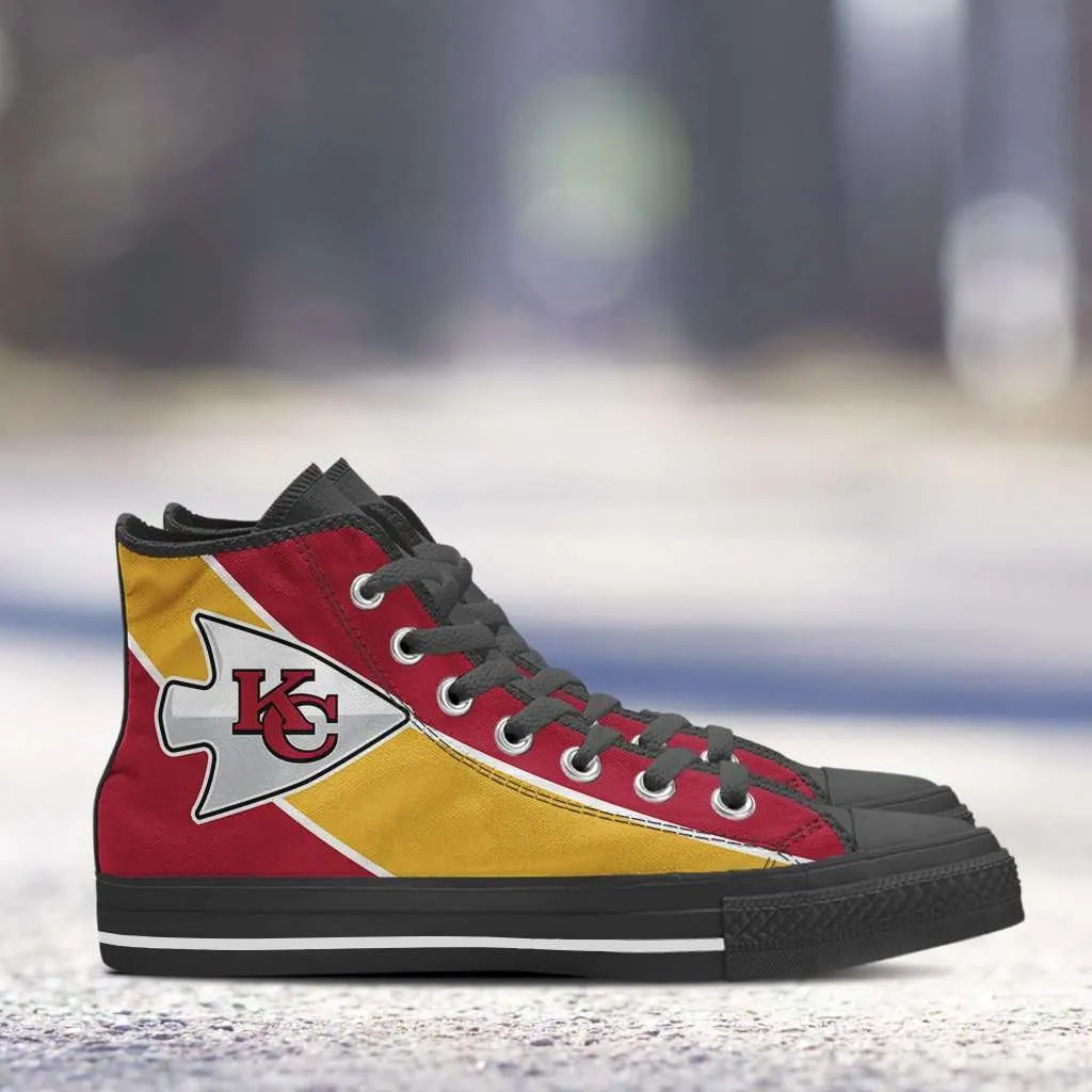 Fan Art Kansas City Canvas High Top Shoes