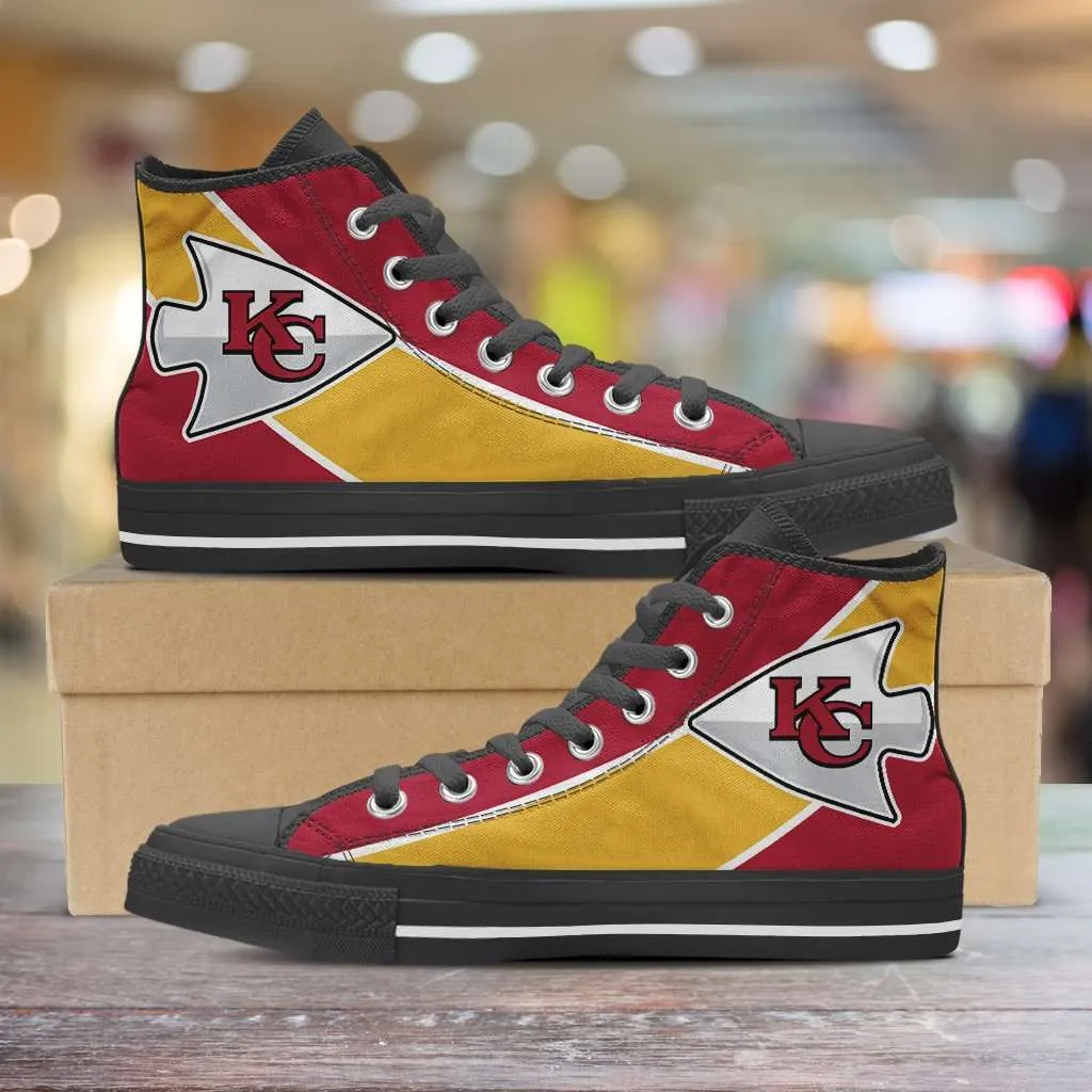 Fan Art Kansas City Canvas High Top Shoes