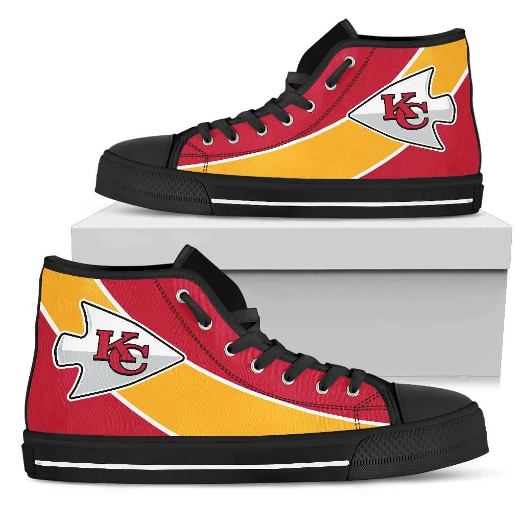 Fan Art Kansas City Canvas High Top Shoes