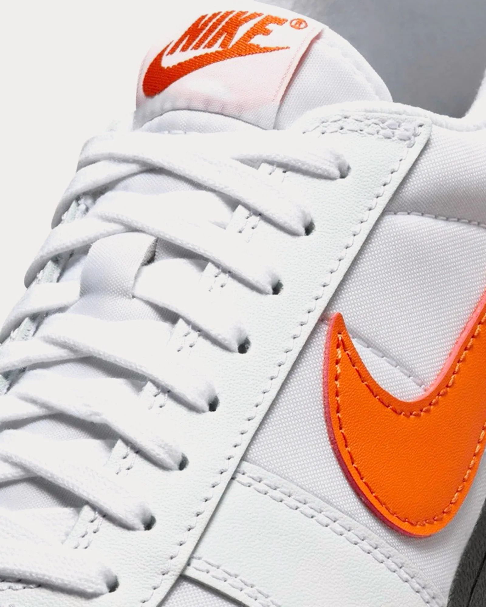 Field General '82 White / Orange Blaze / Black Low Top Sneakers