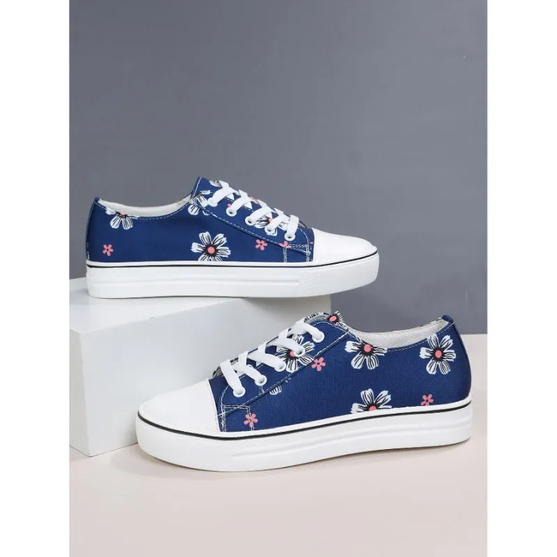 Flower Print Shoes