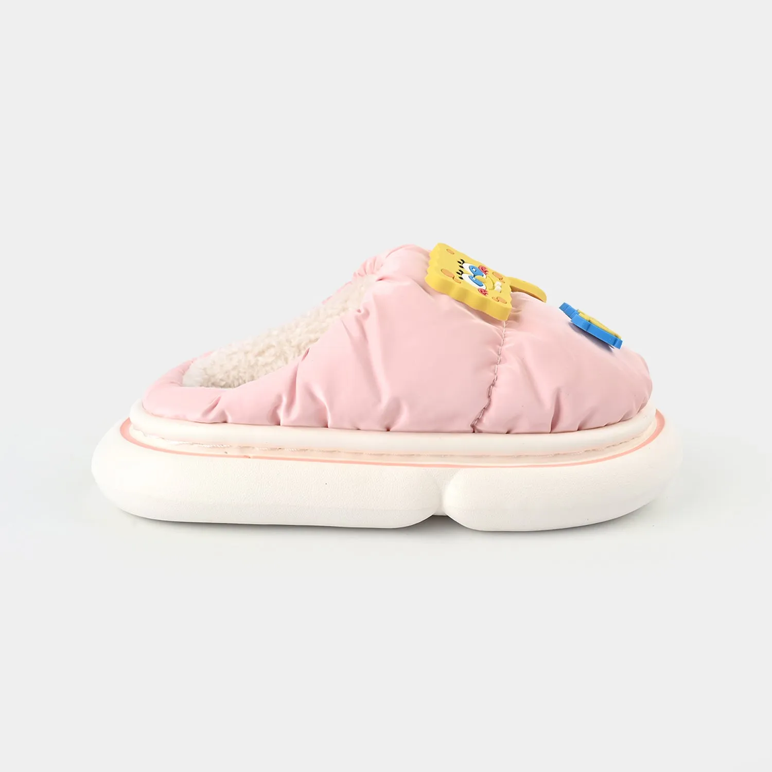 Girls Slipper Fur 3638-Pink
