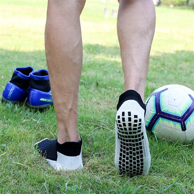 Hywell™ | Thick Padded Non-Slip Soccer Ankle Socks | 3 Pairs