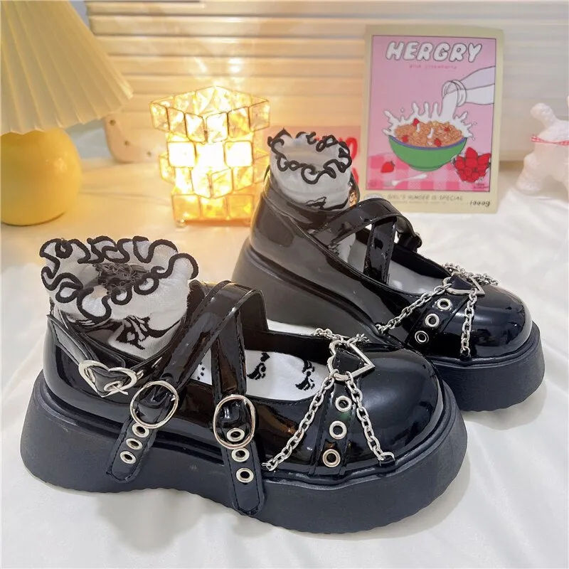 Japanese School Uniform High Heels