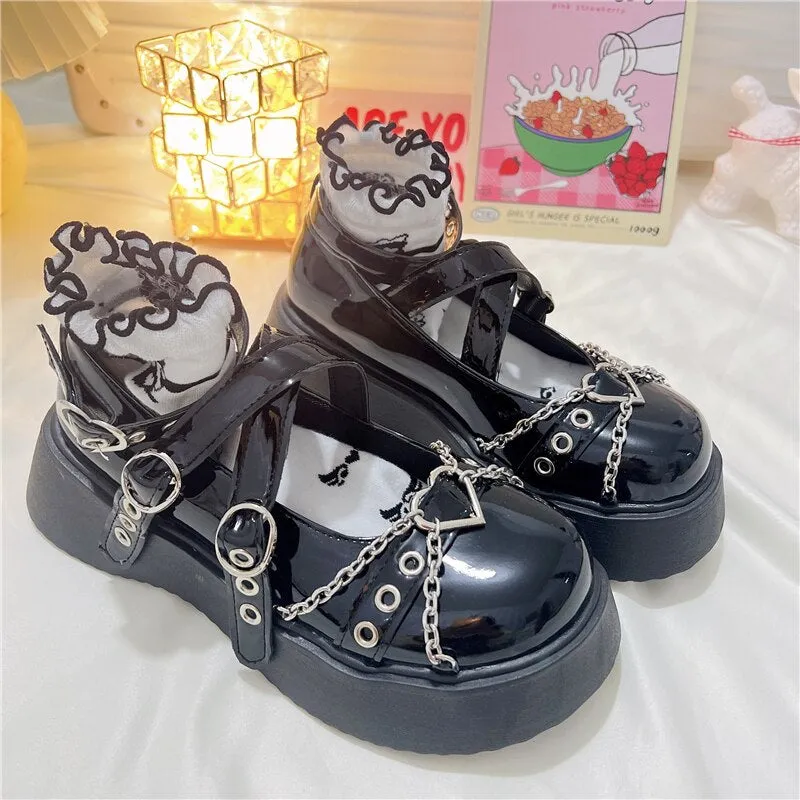 Japanese School Uniform High Heels