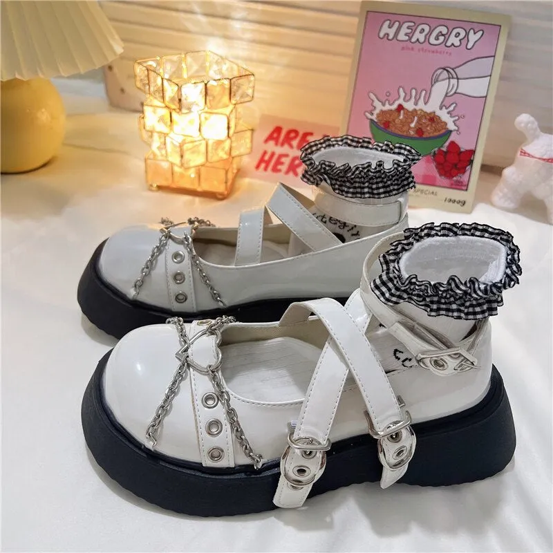 Japanese School Uniform High Heels