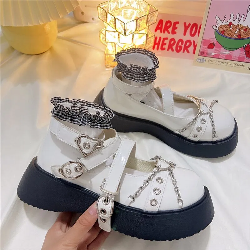 Japanese School Uniform High Heels