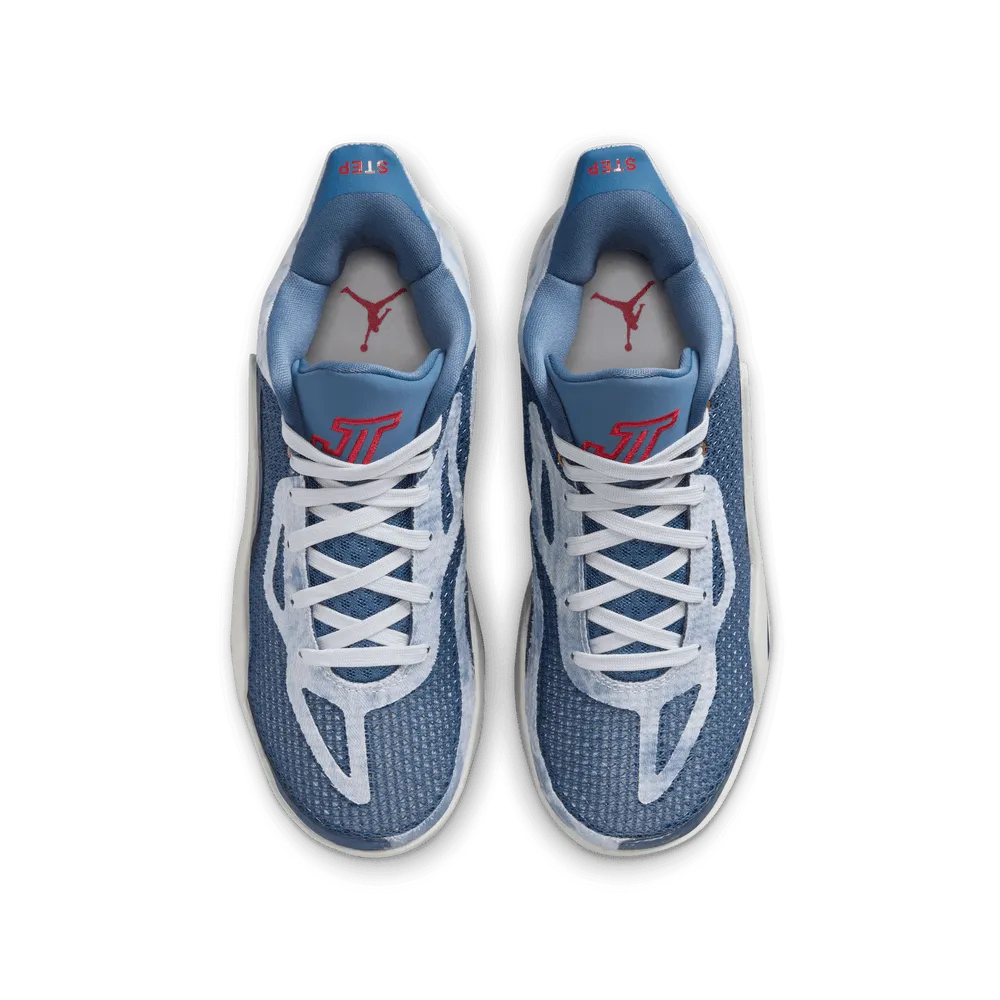 Jayson Tatum Tatum 1 Big Kids' Basketball Shoes (GS) 'Stone Blue/Red'