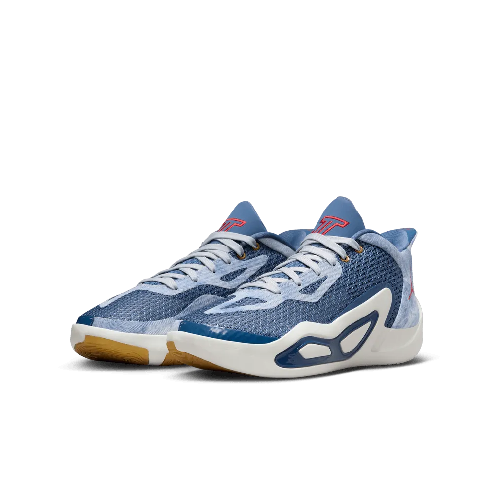 Jayson Tatum Tatum 1 Big Kids' Basketball Shoes (GS) 'Stone Blue/Red'
