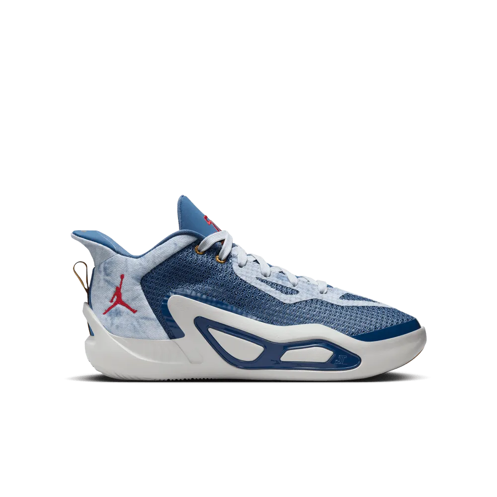 Jayson Tatum Tatum 1 Big Kids' Basketball Shoes (GS) 'Stone Blue/Red'