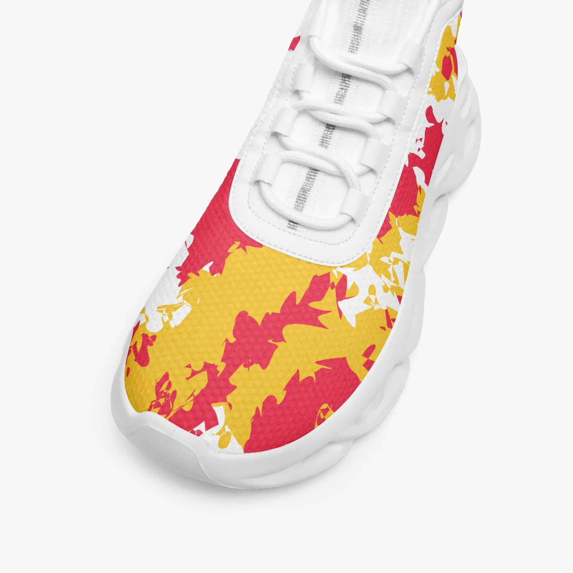 Kicxs Chiefs High-top Bounce Mesh Knit Sneakers