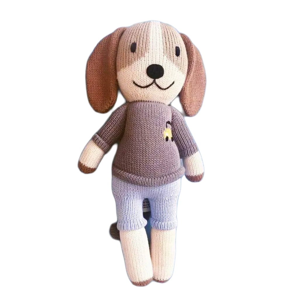 Knit Doll Frank Dog