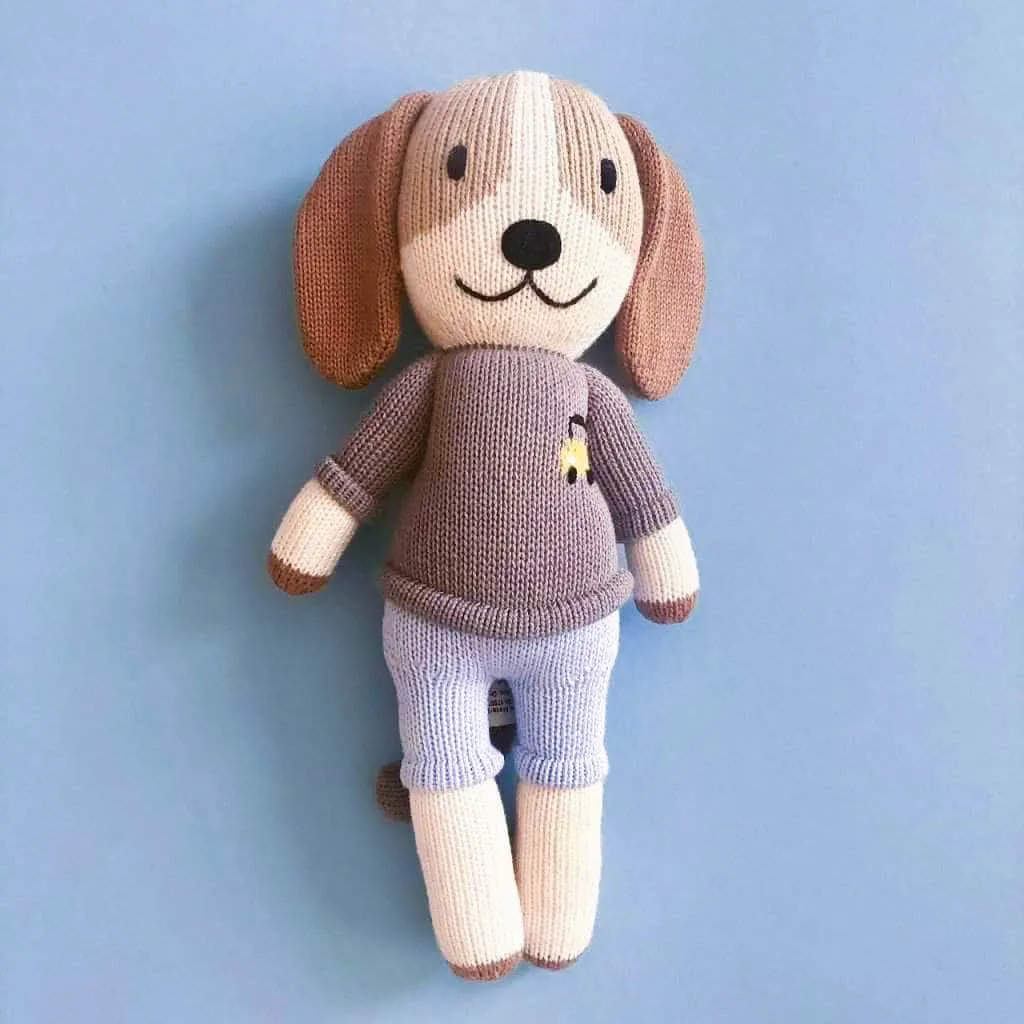 Knit Doll Frank Dog