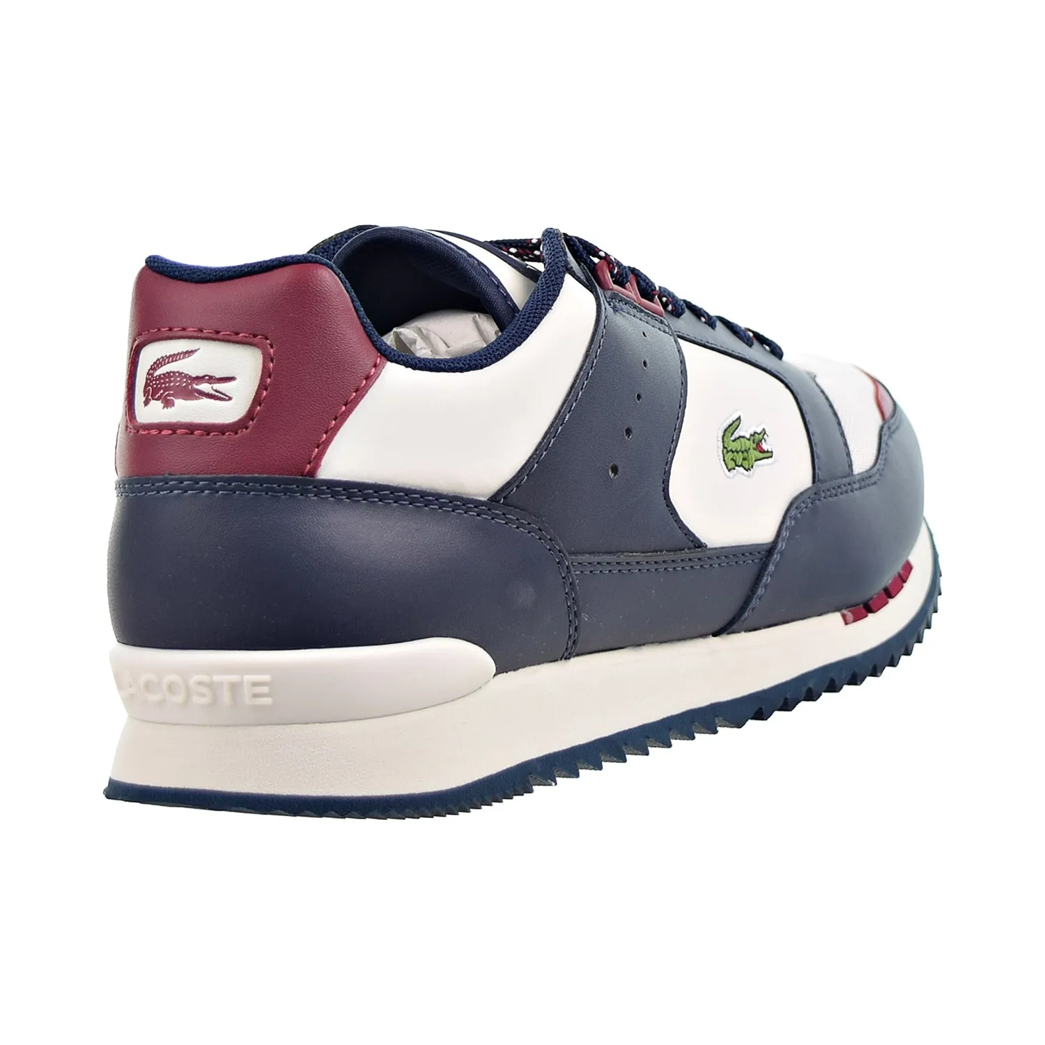 Lacoste Partner Piste 0121 3 SMA Synthetic Men's Shoes Off White-Navy