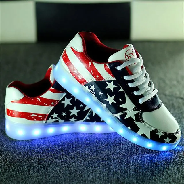 LED Light Up Low-Cut Shoes