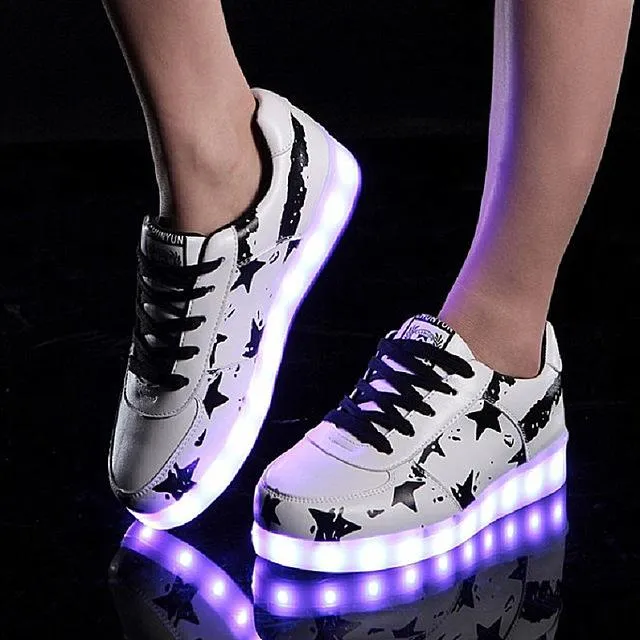 LED Light Up Low-Cut Shoes