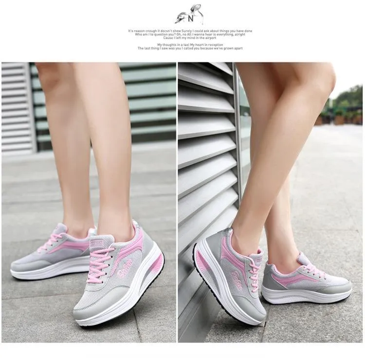 🔥Limited Time Offer 49% OFF🔥High rise thick soled travel running sports shoes for women