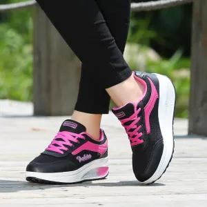 🔥Limited Time Offer 49% OFF🔥High rise thick soled travel running sports shoes for women
