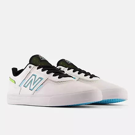 NB Numeric Jamie Foy 306 - White w/ Aqua Sky