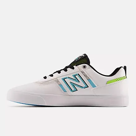NB Numeric Jamie Foy 306 - White w/ Aqua Sky