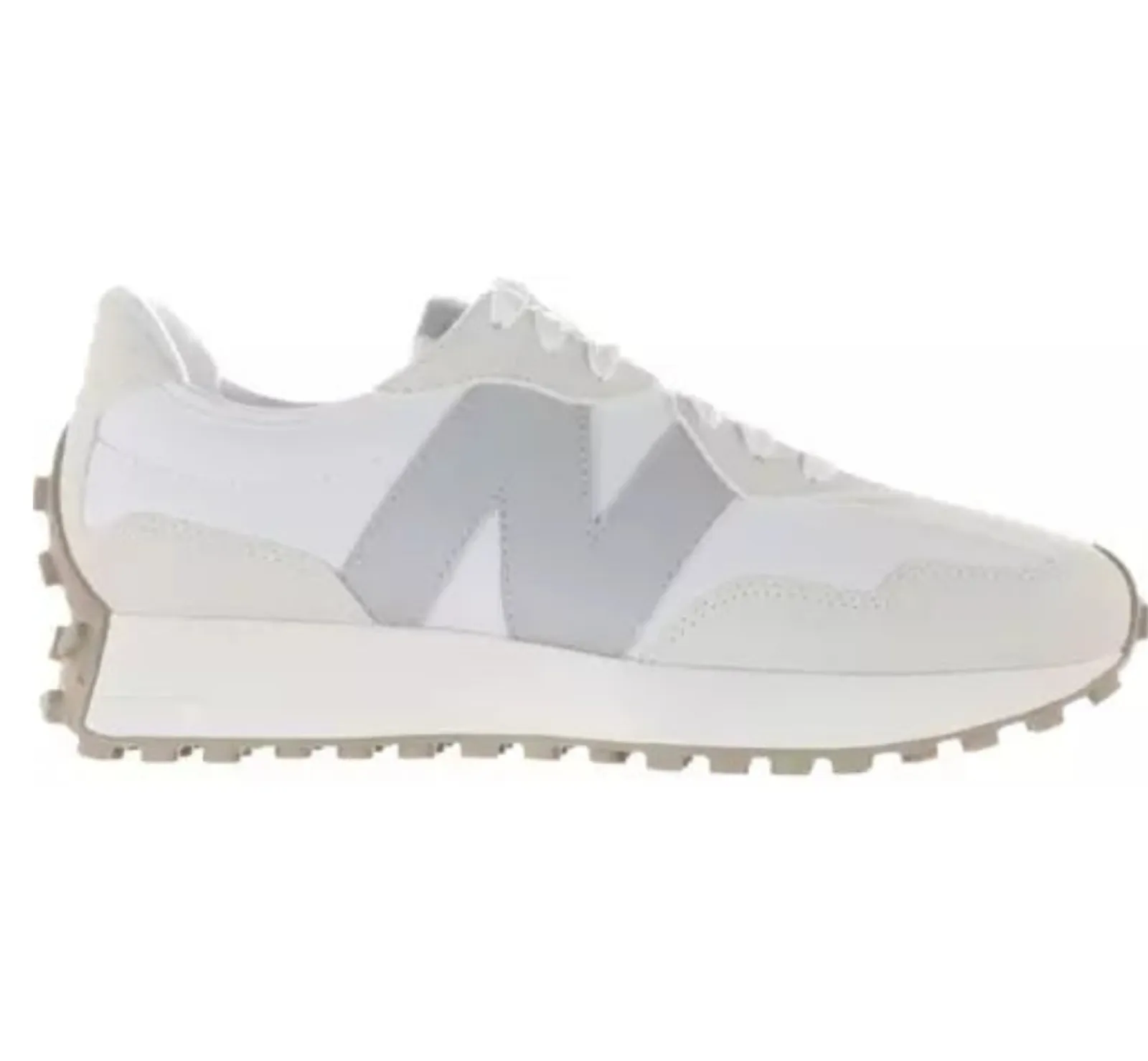 NEW BALANCE 327 Women's Sneakers White/Grey Size 9 NIB